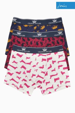 Joules Top Dog Boxers Three Pack